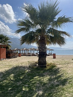 Beach paleros greece Ionian Sea