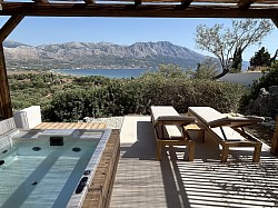 Terrace and view Éna